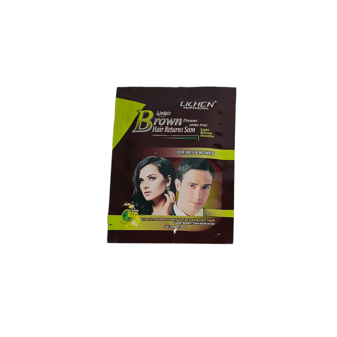 Lichen HAIR COLOR SHAMPOO (SACHET PACKAGING)