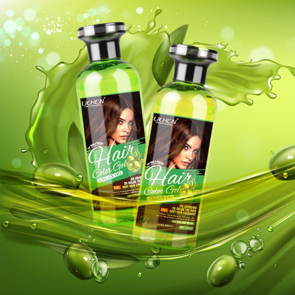 Lichen Hair Color | Argan Oil Hair Color Gel