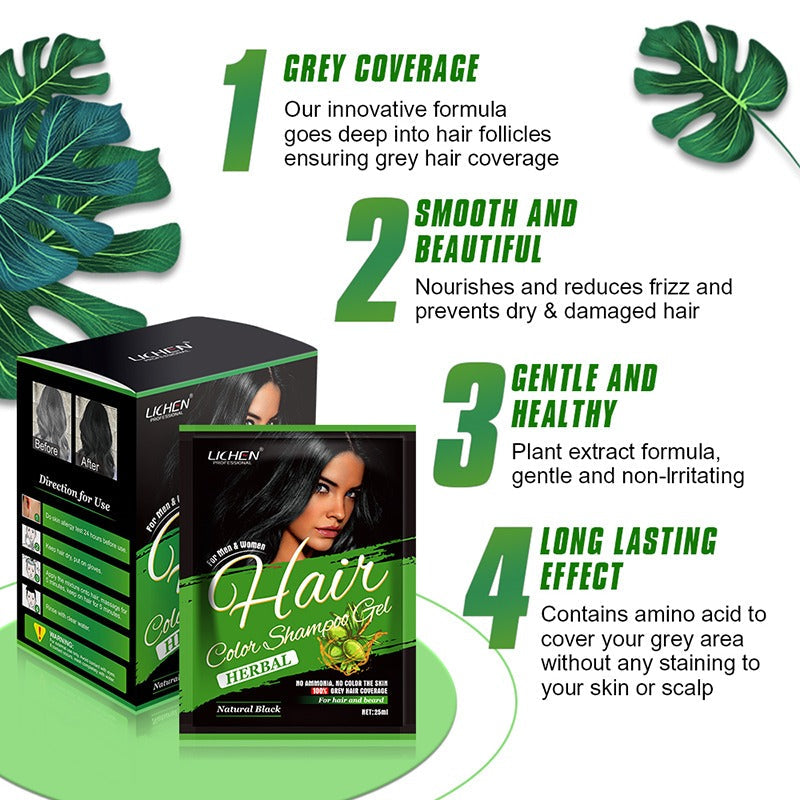 Lichen Hair Color Gel (Sachet Packaging)