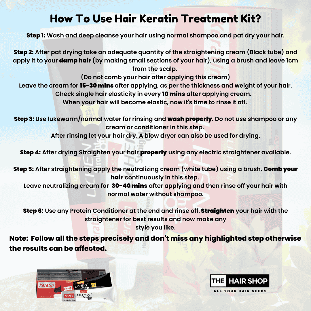 Lichen Hair Keratin Treatment Ultra Strength
